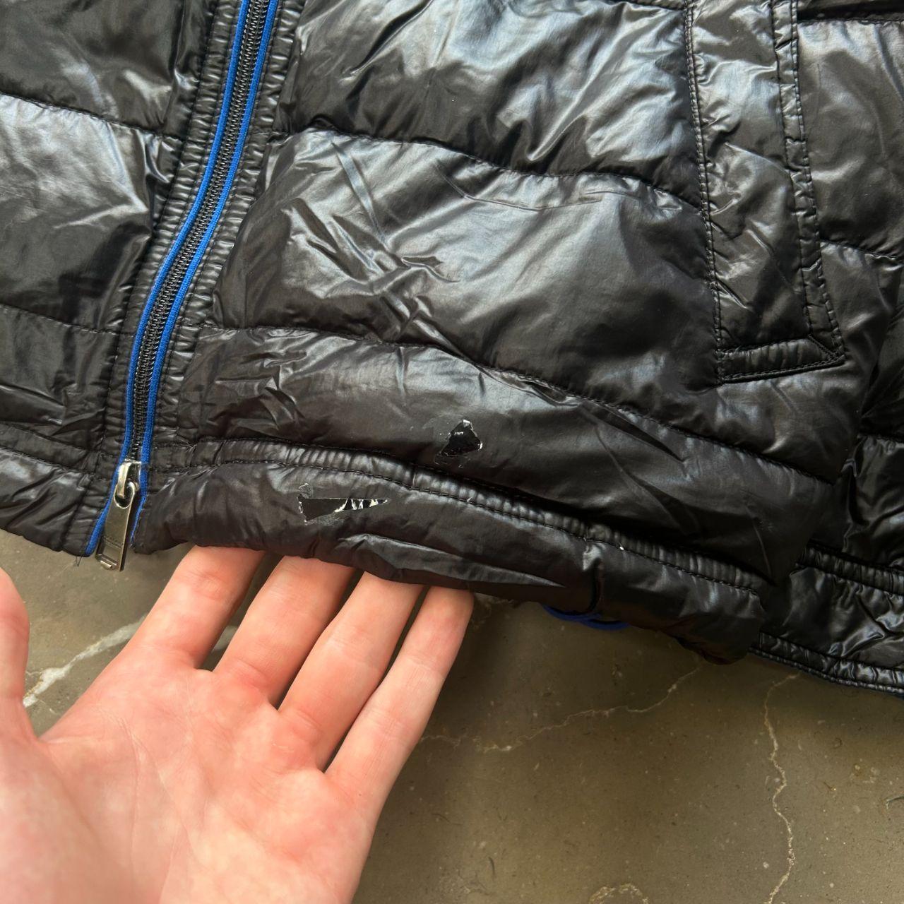 Vintage Burberry Black Label Puffer Jacket Black M