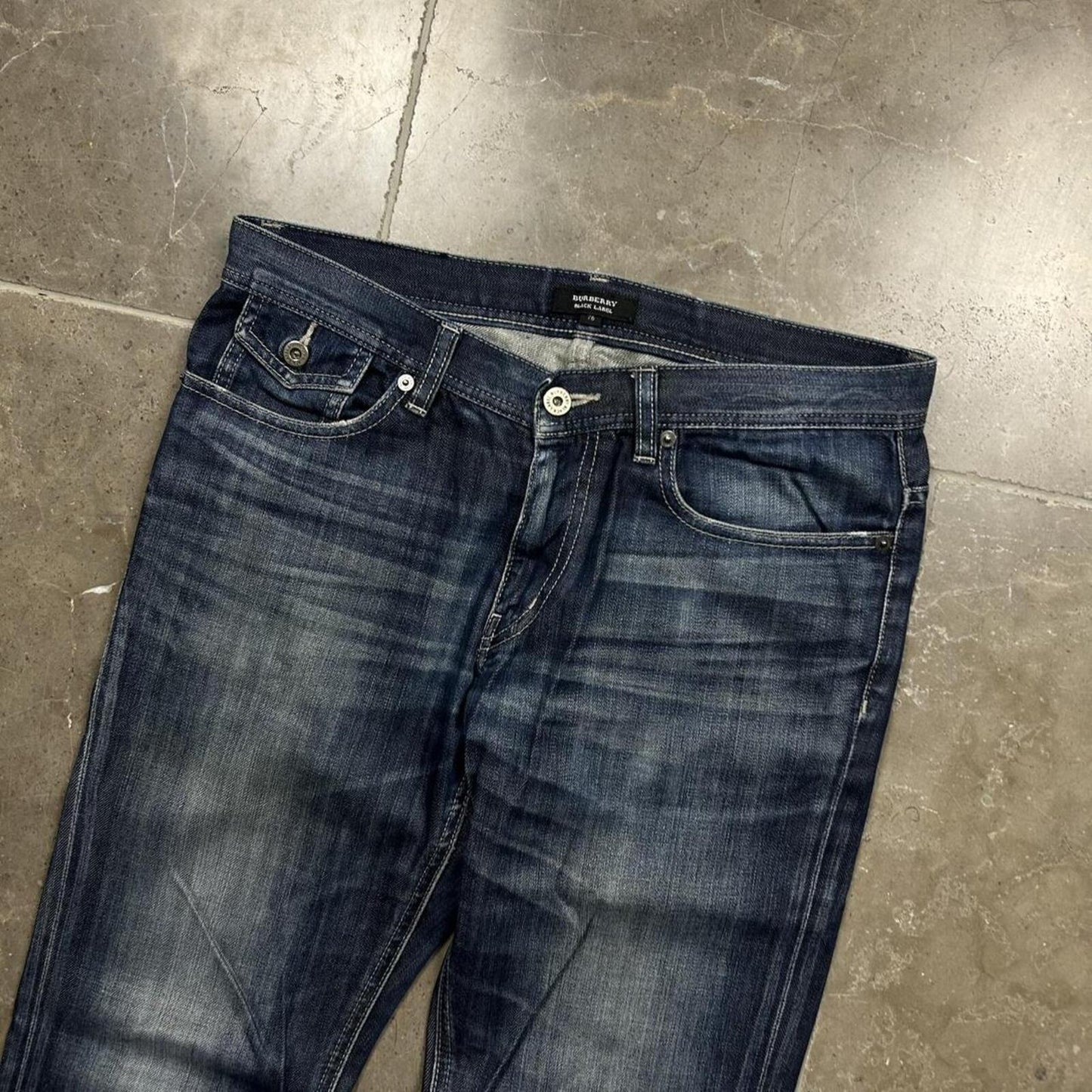Vintage Burberry Black Label Relaxed Straight Jeans W31 L29
