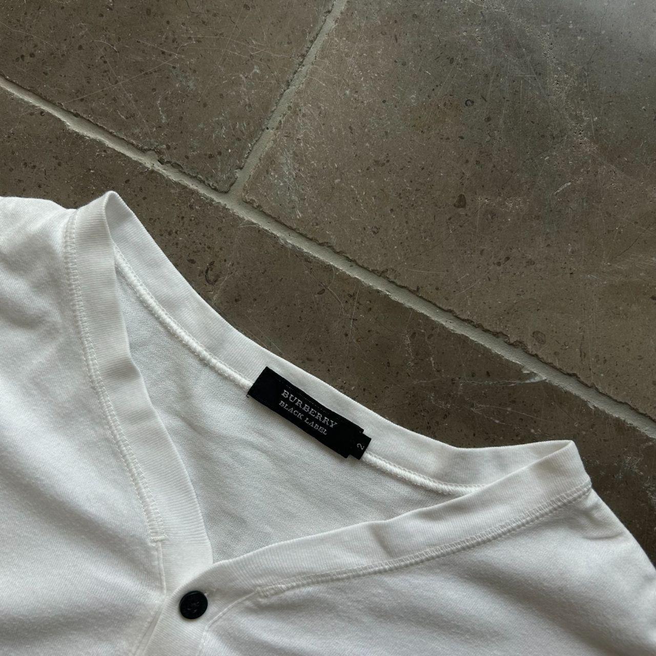 Burberry Black Label Layered Henley T Shirt S