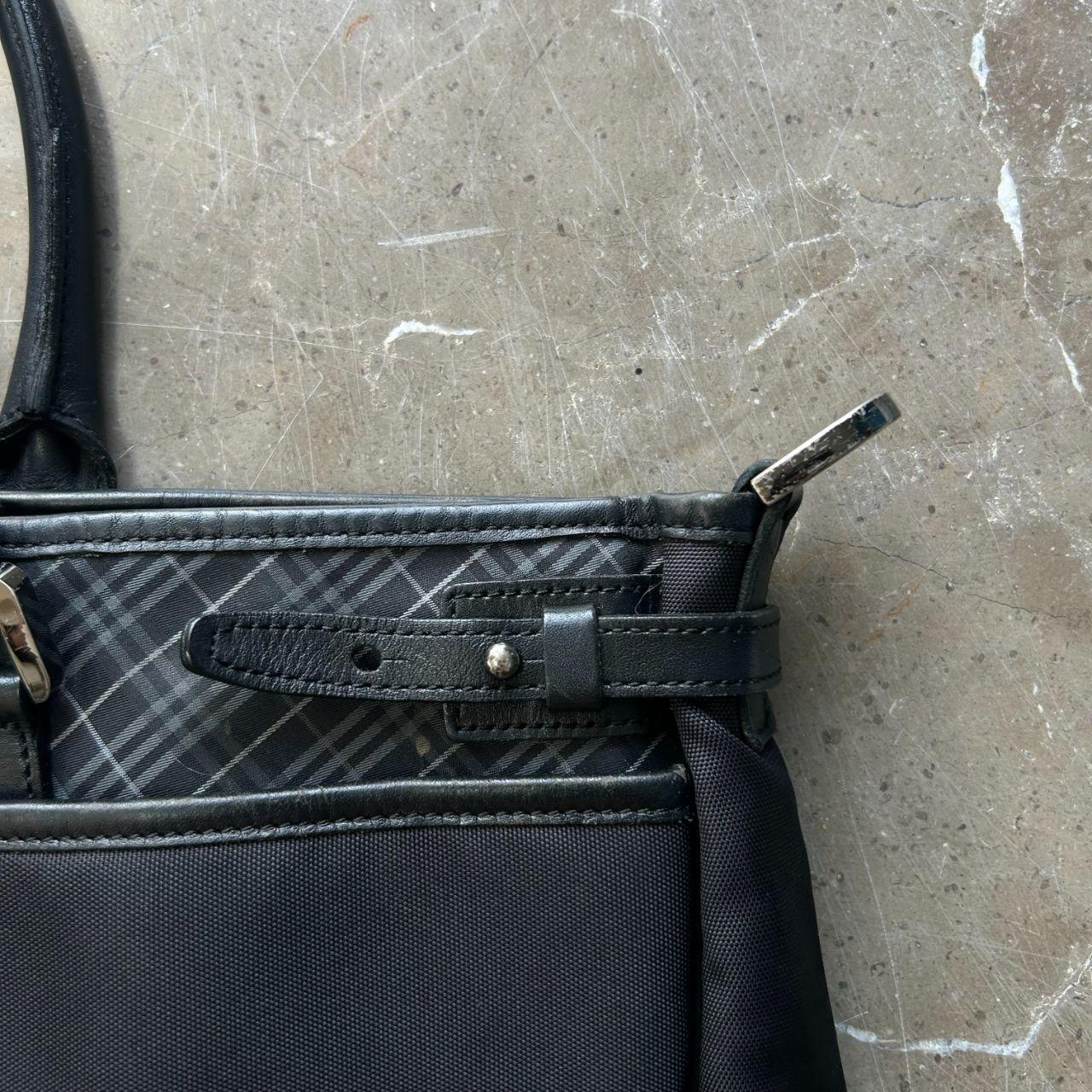 Burberry Black Label Briefcase Nova Check Business Bag