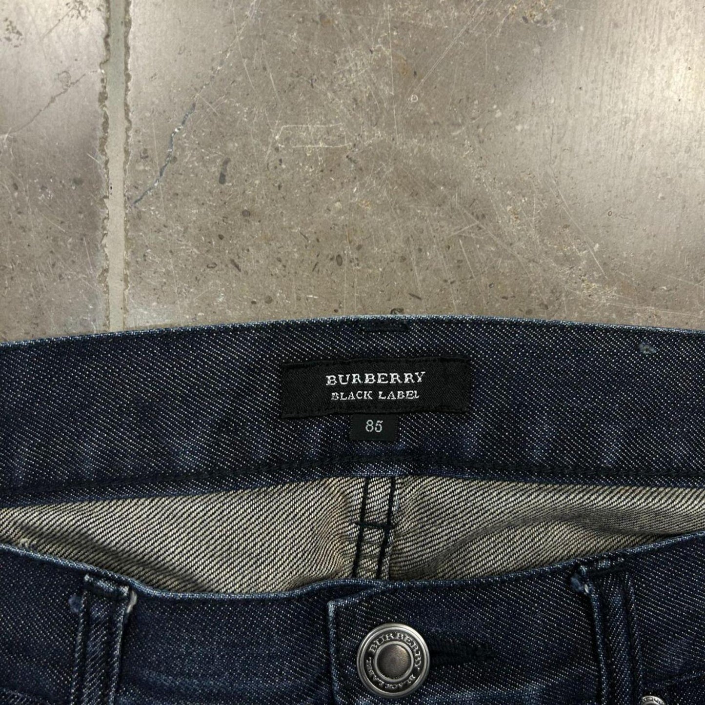 Vintage Burberry Black Label Relaxed Straight Jeans W34 L30