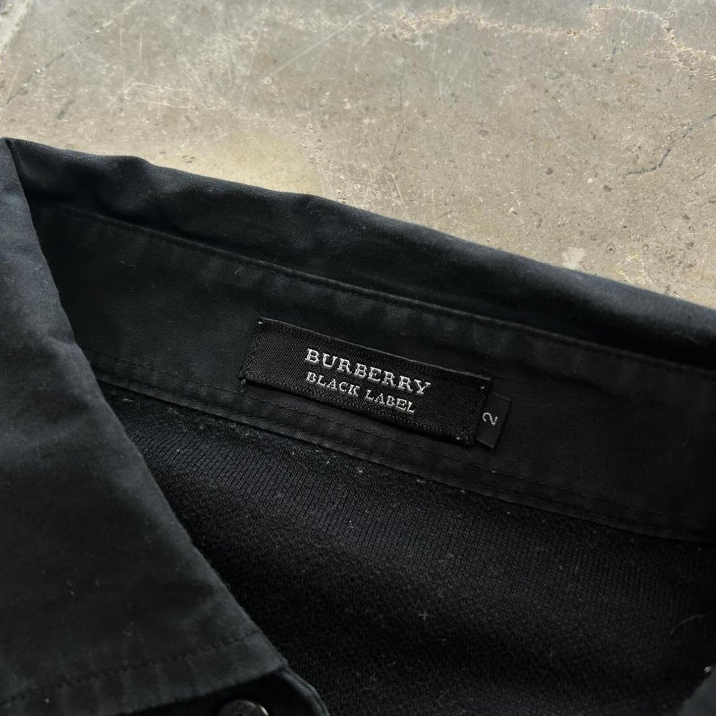 Burberry Black Label Nova Check Polo Shirt S