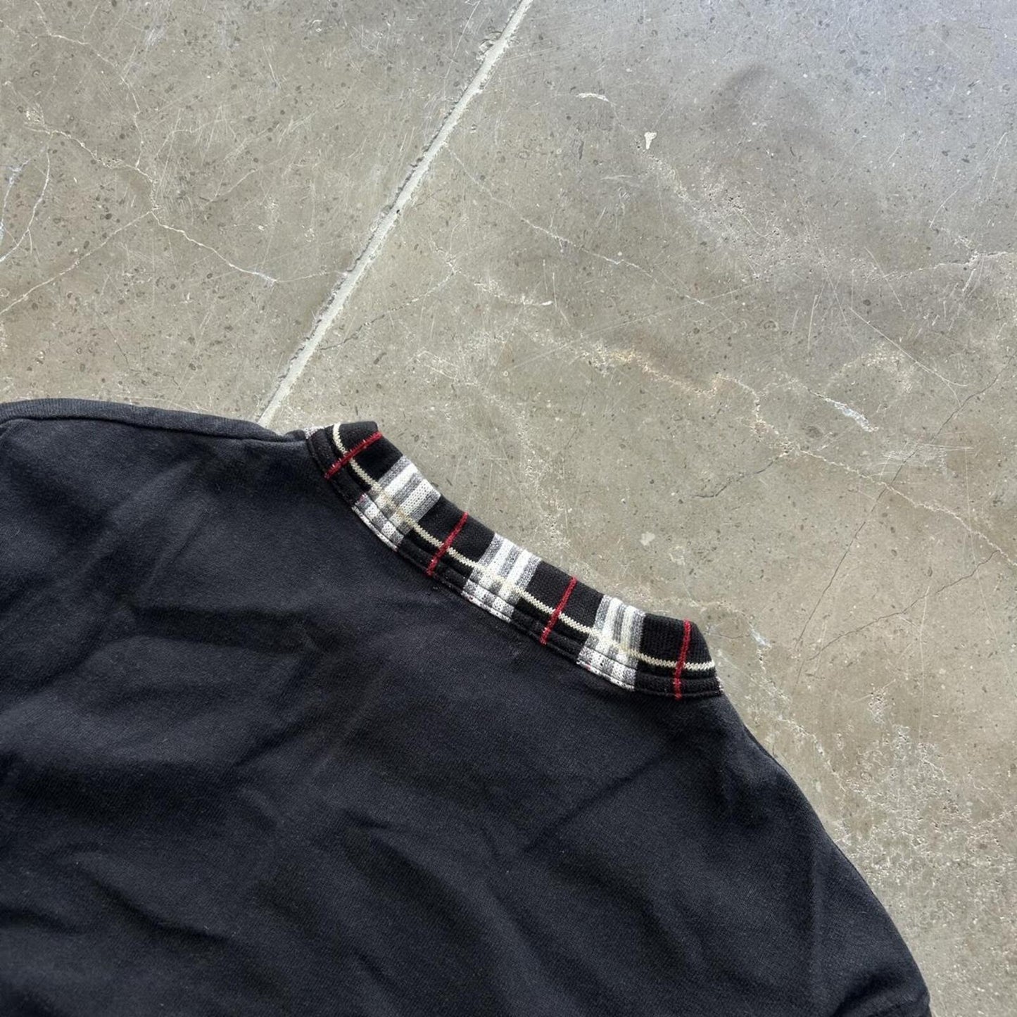 Burberry Blue Label Nova Check Cotton Henley T Shirt M