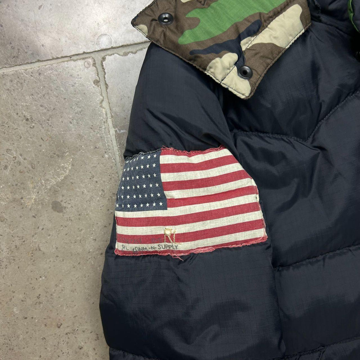 Ralph Lauren Denim and Supply USA Puffer Jacket XS