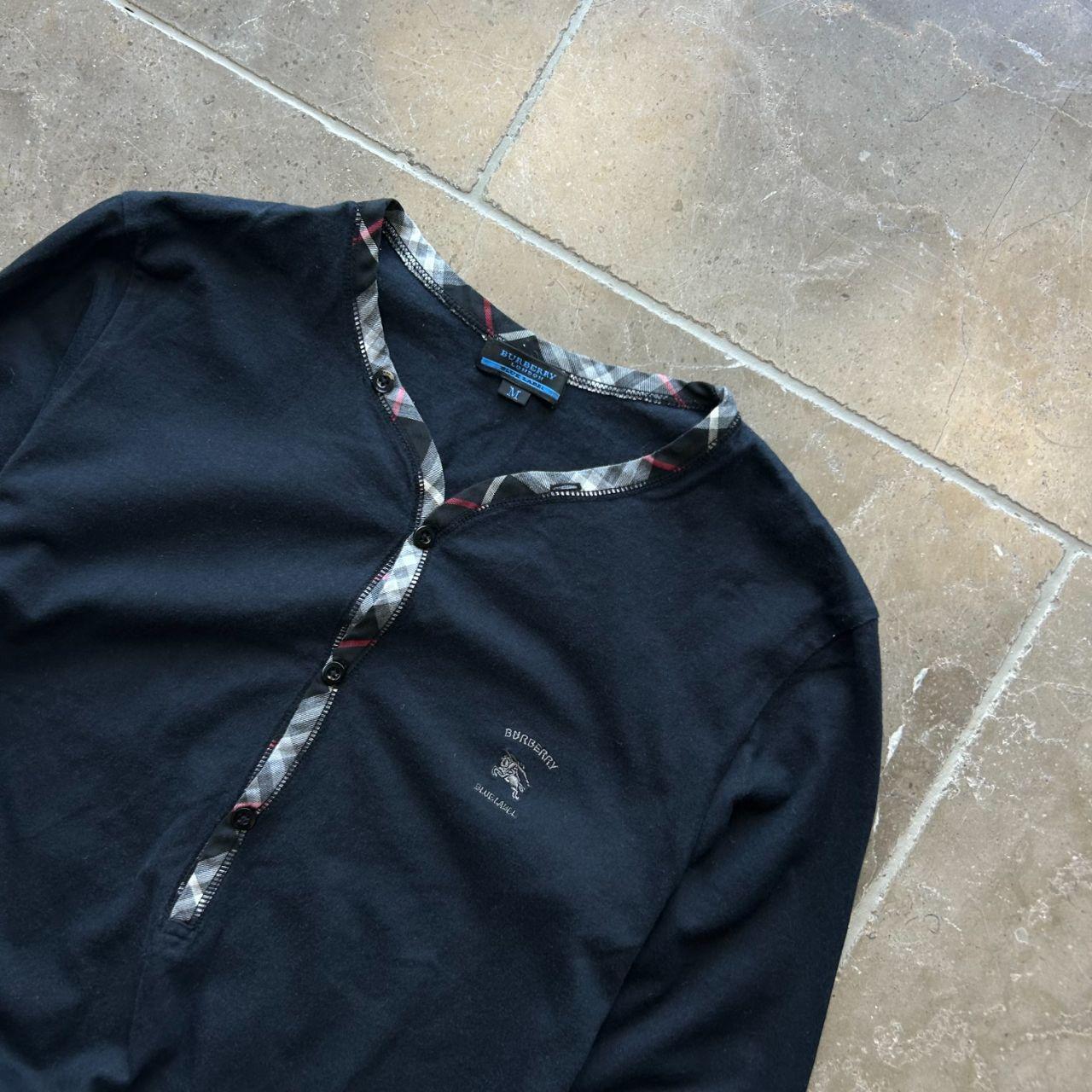 Burberry Blue Label Nova Check Henley T Shirt S