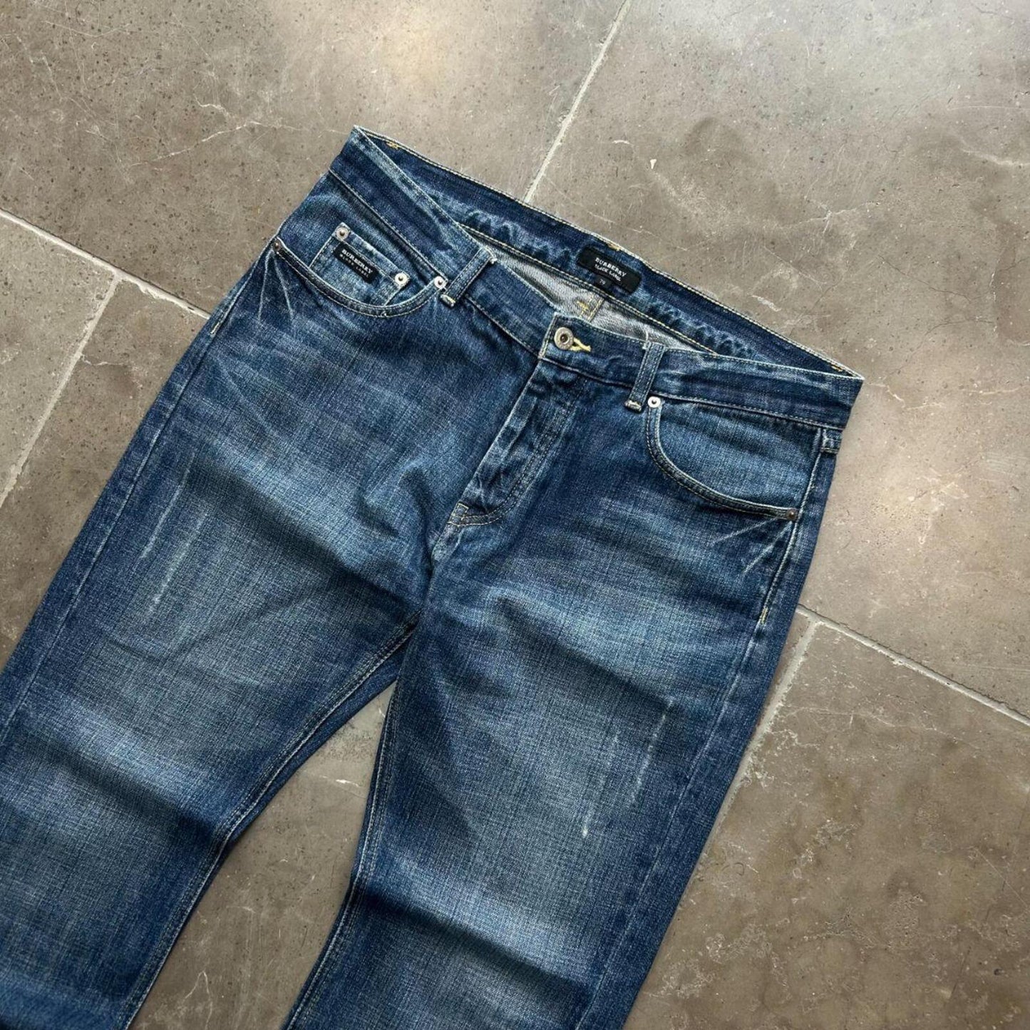Vintage Burberry Black Label Relaxed Bootcut Jeans W32 L29