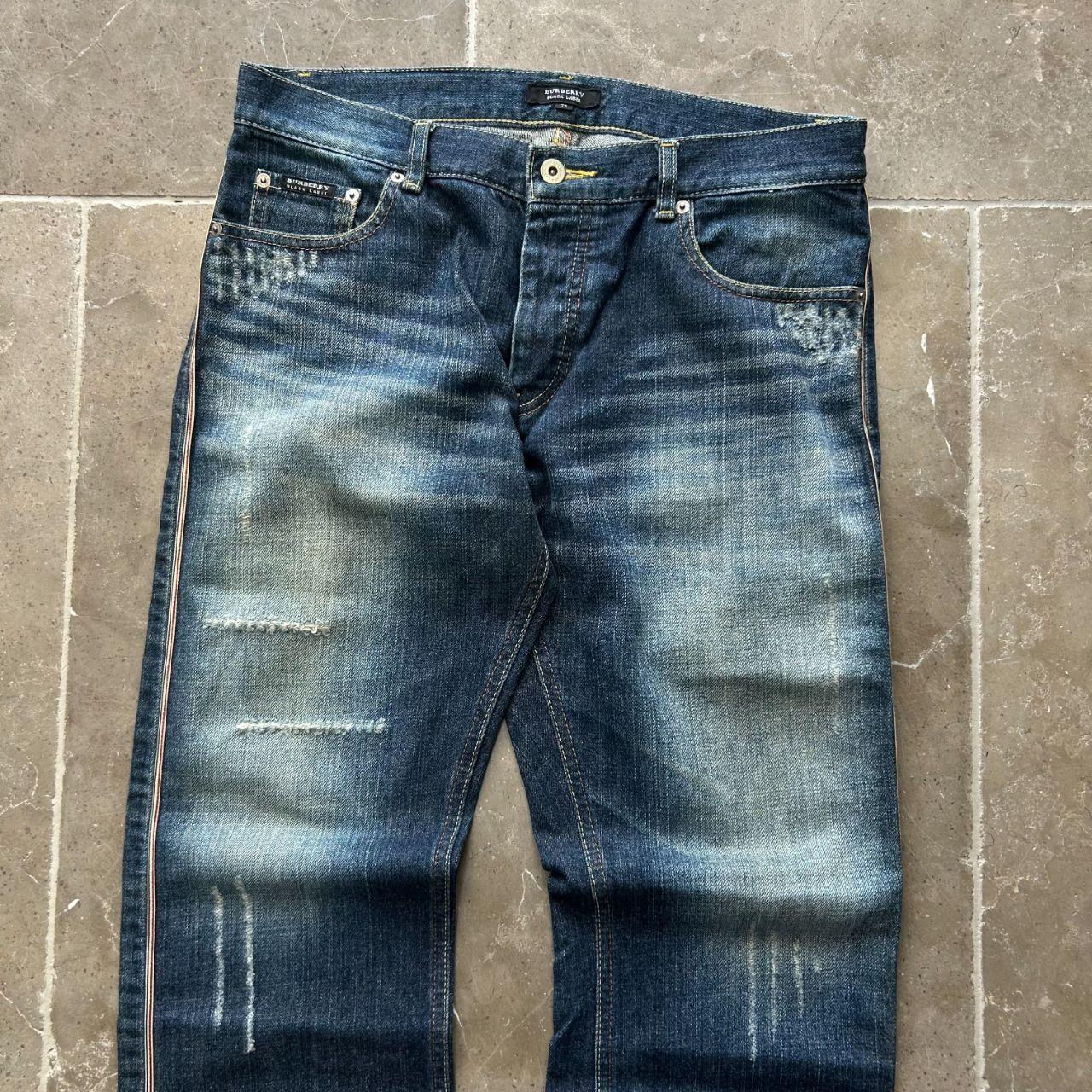 Vintage Burberry Black Label Relaxed Straight Jeans W30 L30