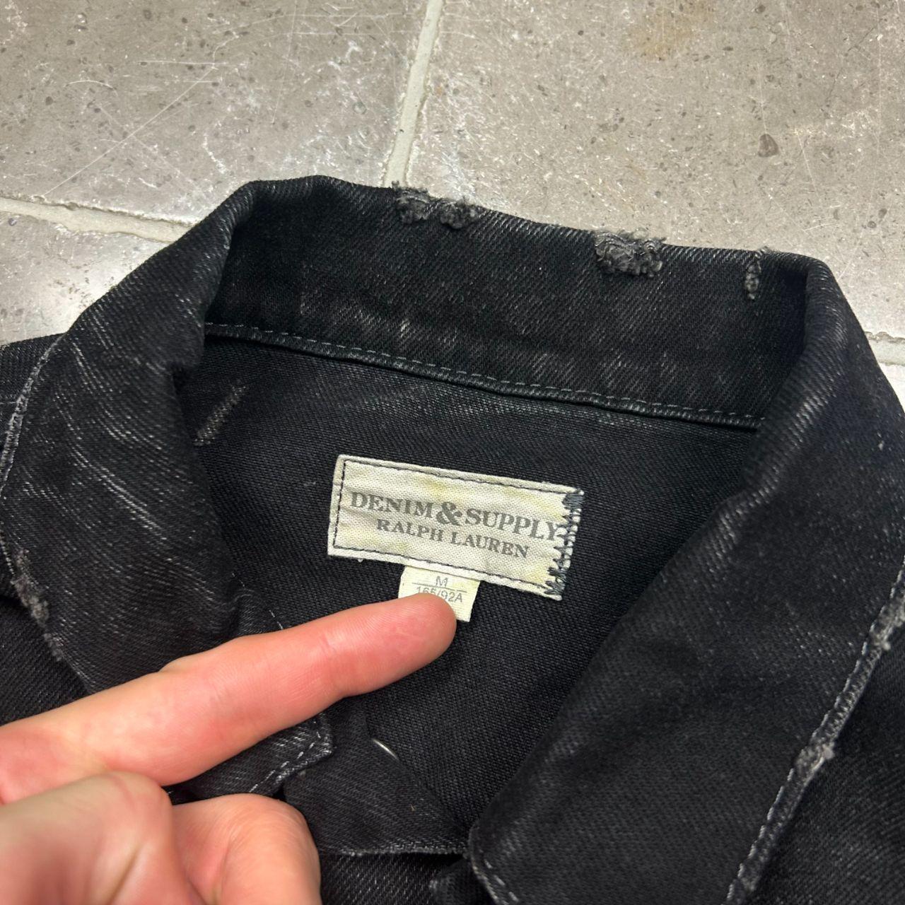 Ralph Lauren Denim and Supply USA Flag Denim Jacket M
