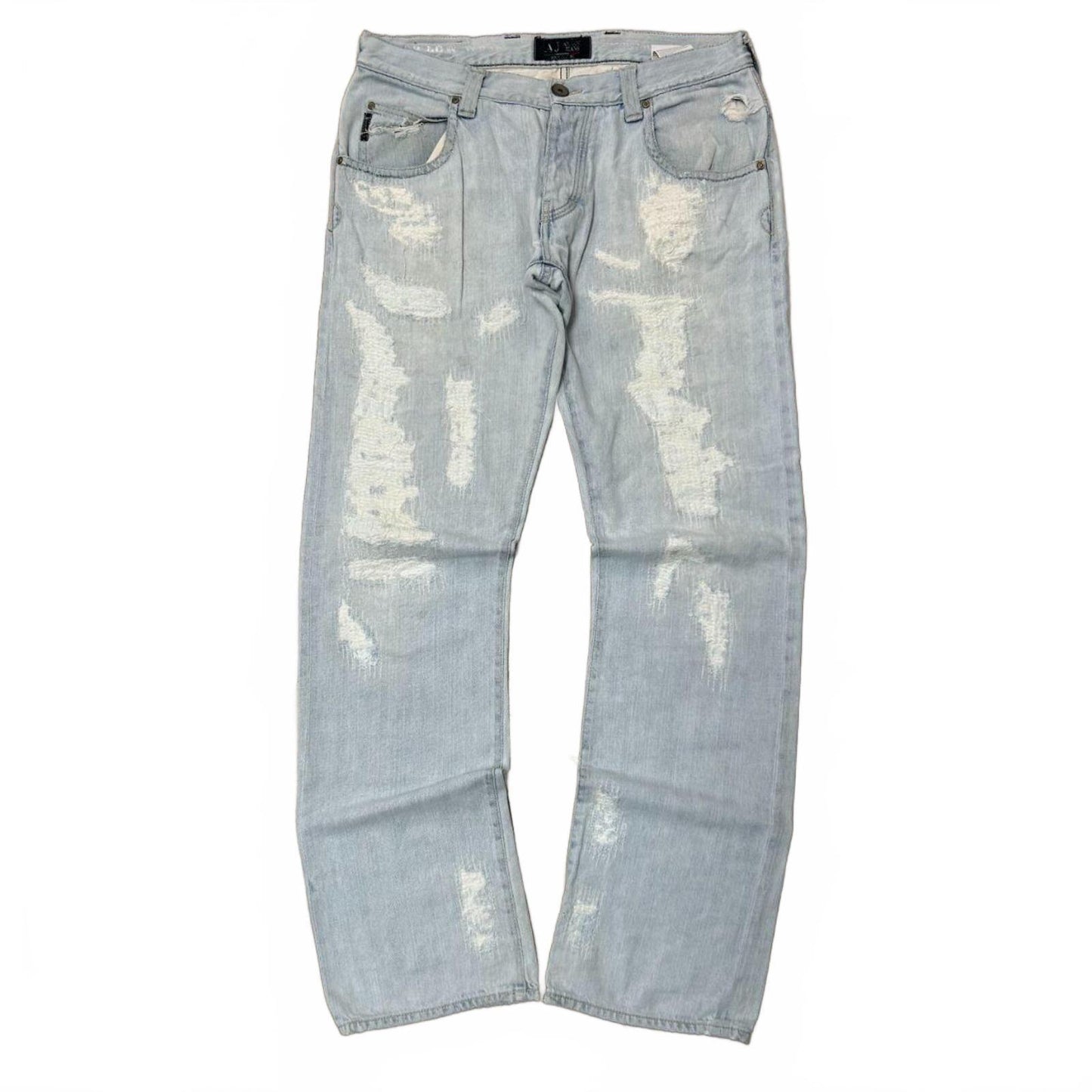 Vintage Armani Jeans Relaxed Straight Denim Jeans W34 L33