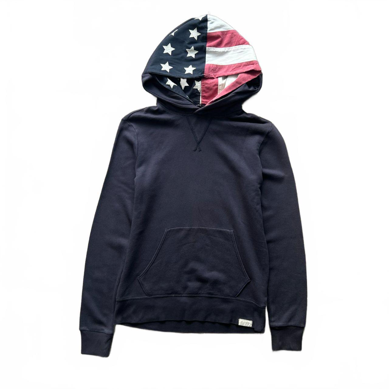 Ralph Lauren Denim and Supply USA Pullover Hoodie M