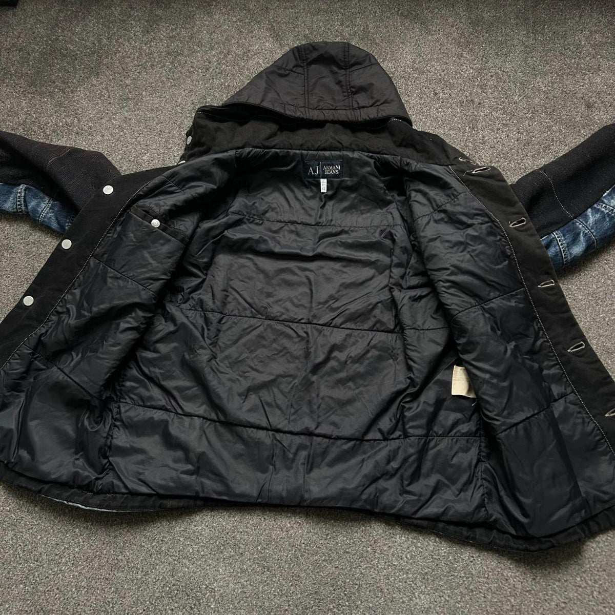 Vintage Armani Jeans Hybrid Jacket Size L