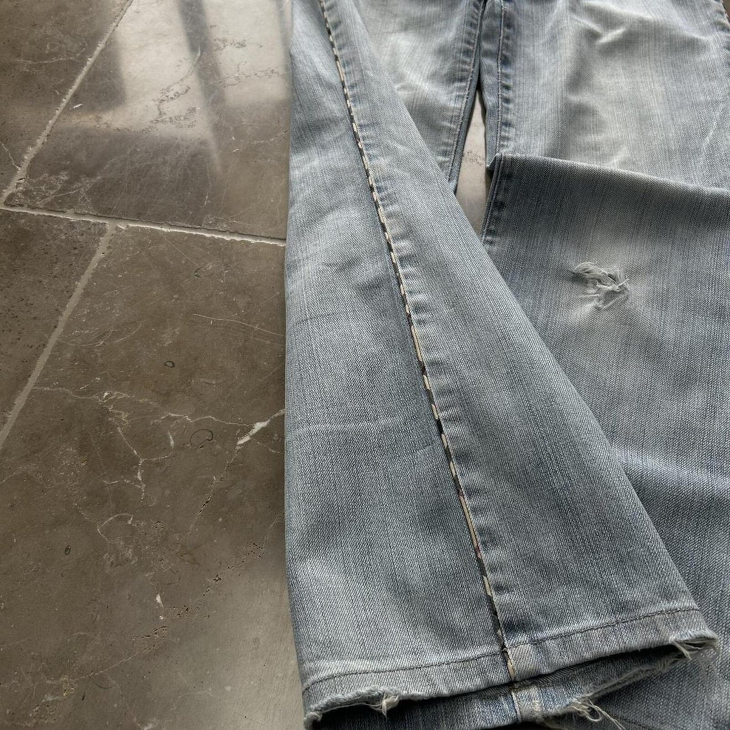 Vintage Burberry London Relaxed Bootcut / Flared Jeans W28 L27