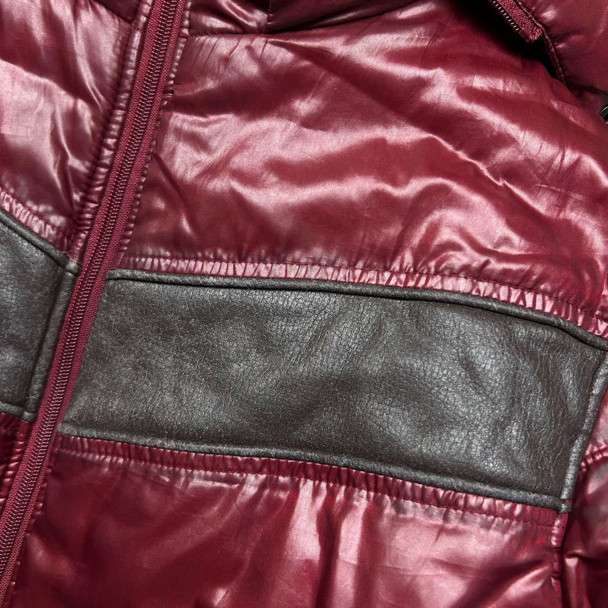 Vintage Japanese Fur Hood Puffer Jacket L