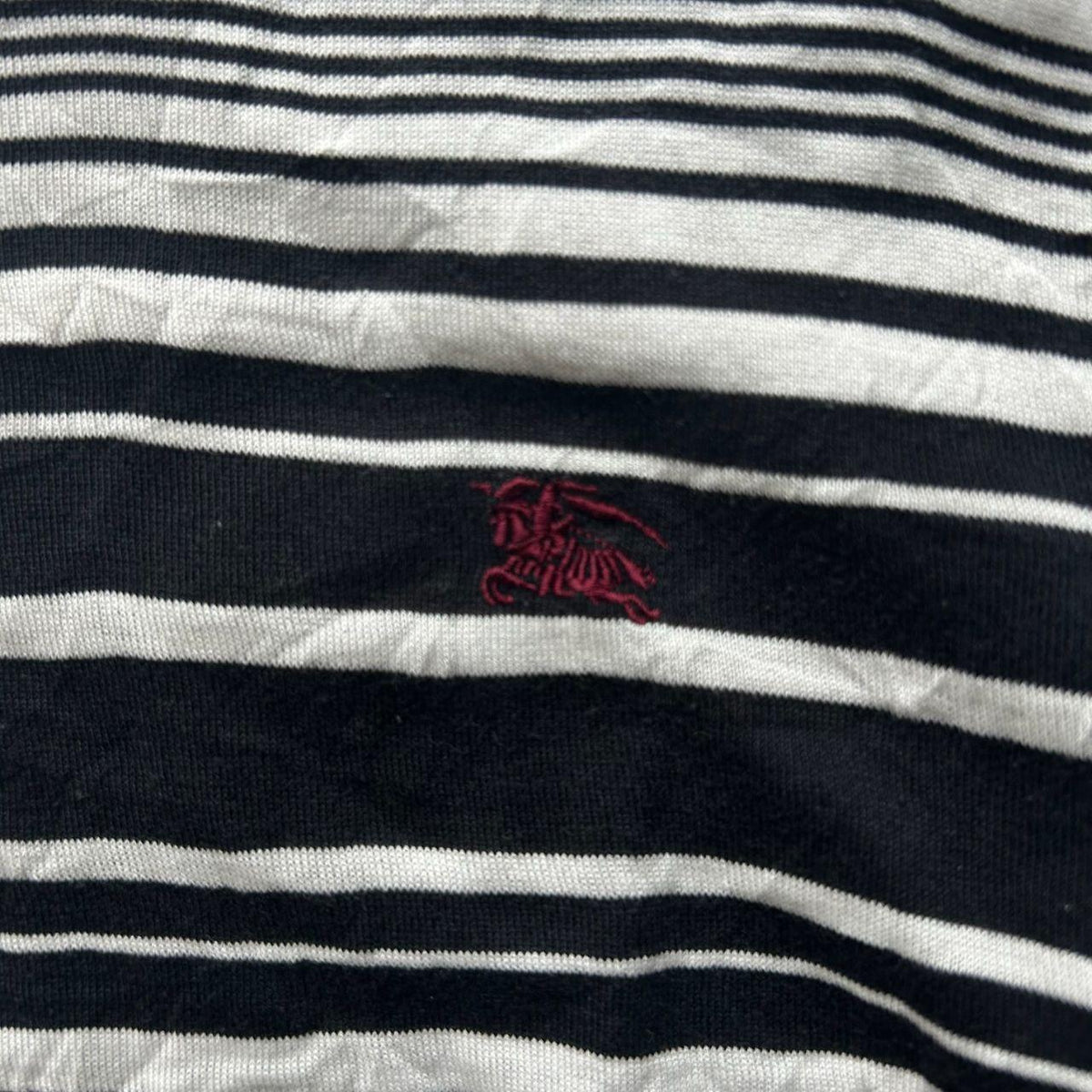 Burberry Black Label Striped Long Sleeve T Shirt S
