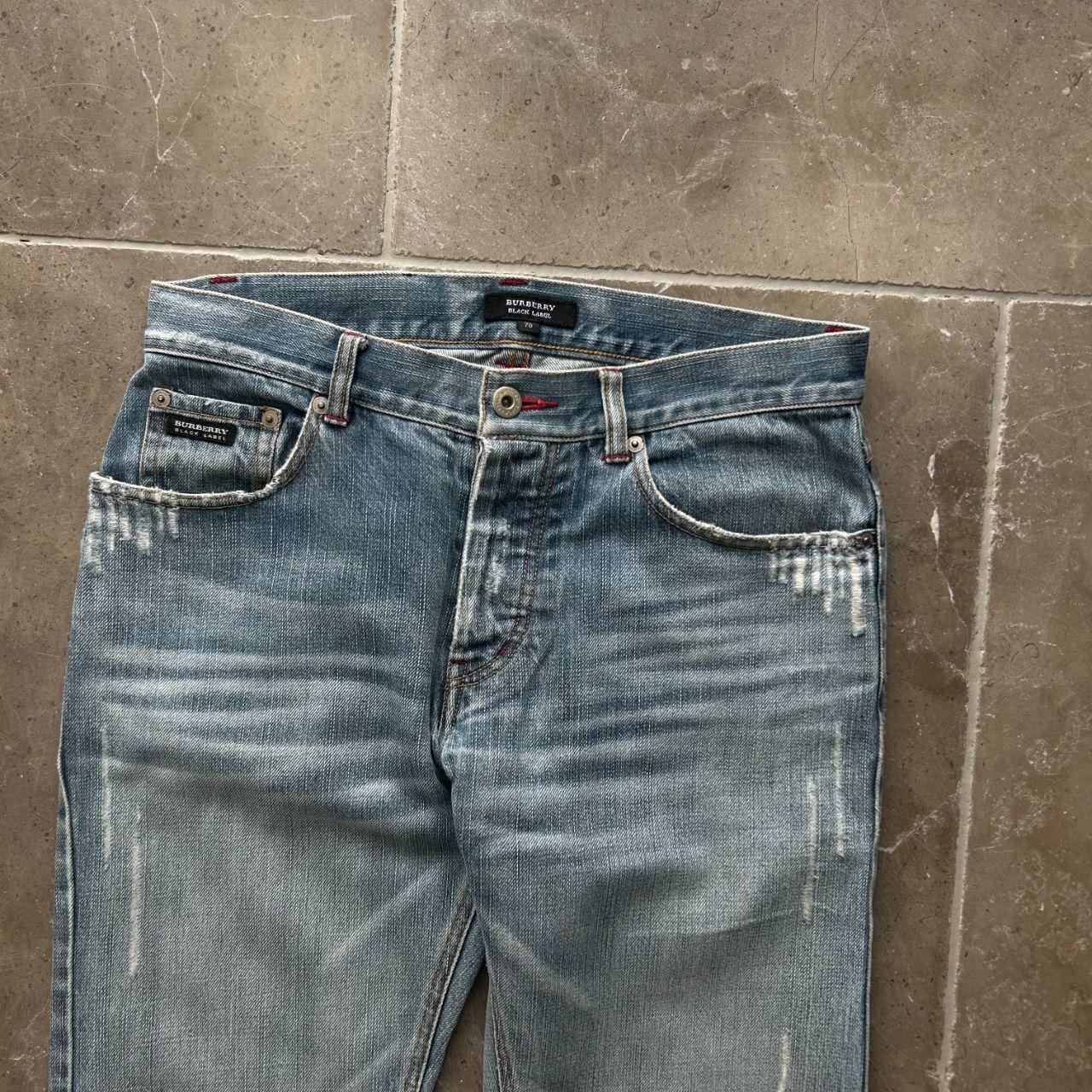 Vintage Burberry Black Label Relaxed Straight Jeans W30 L31
