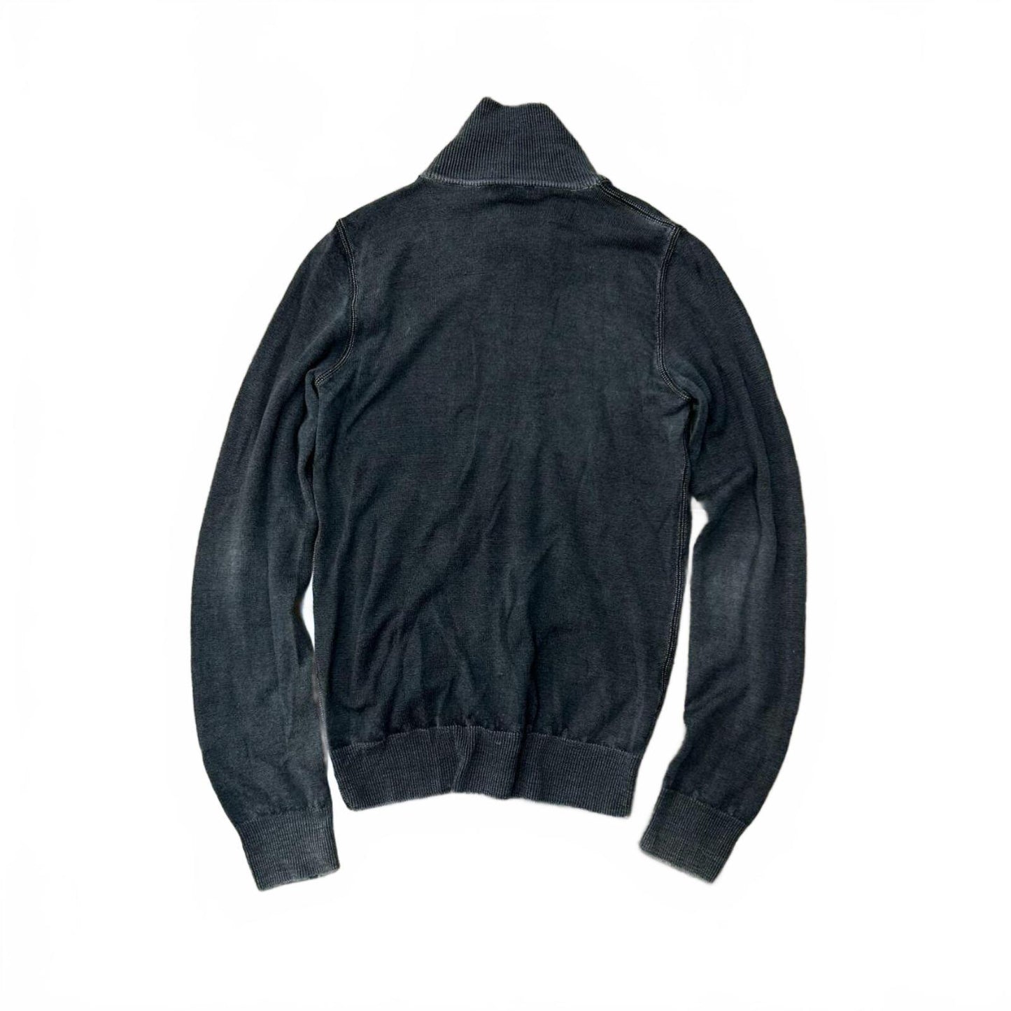 Womens Prada Knitted Zip Up Jumper Cardigan S