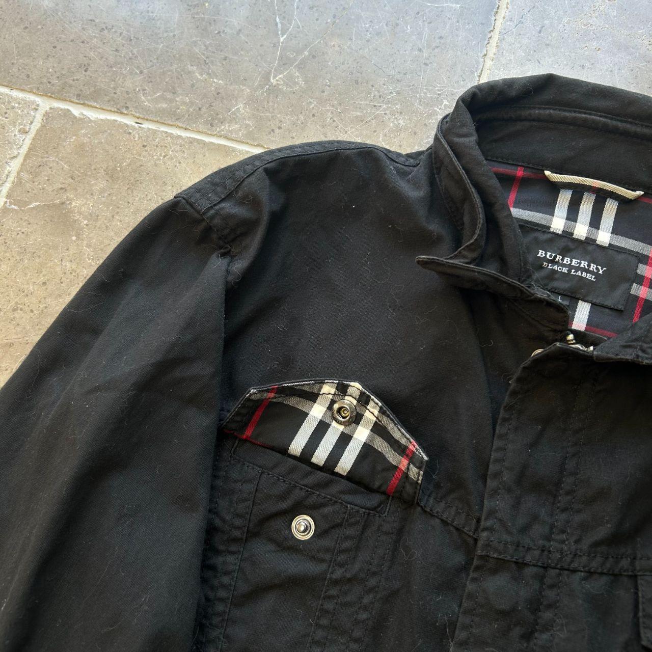 Burberry Black Label Military Utility Zip Up Jacket M