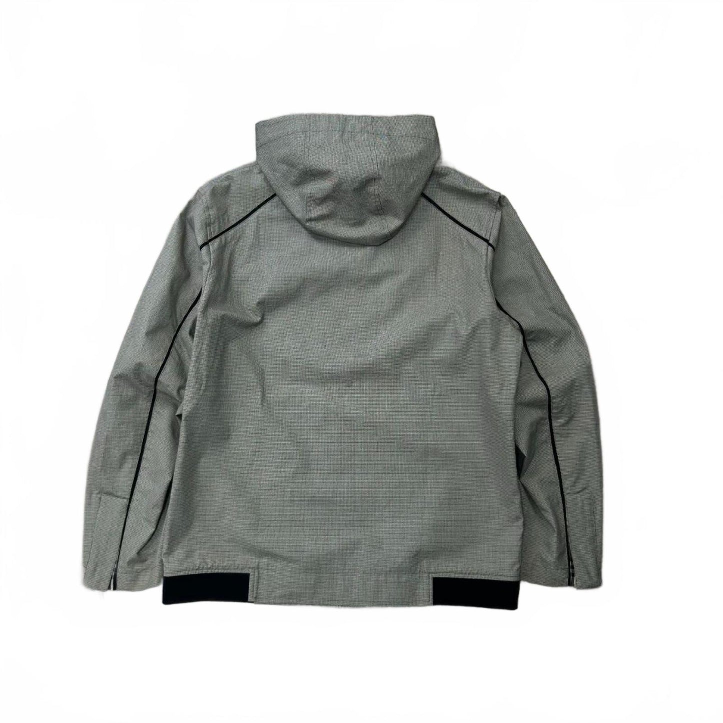 Burberry Black Label Houndstooth Check Windbreaker Jacket S