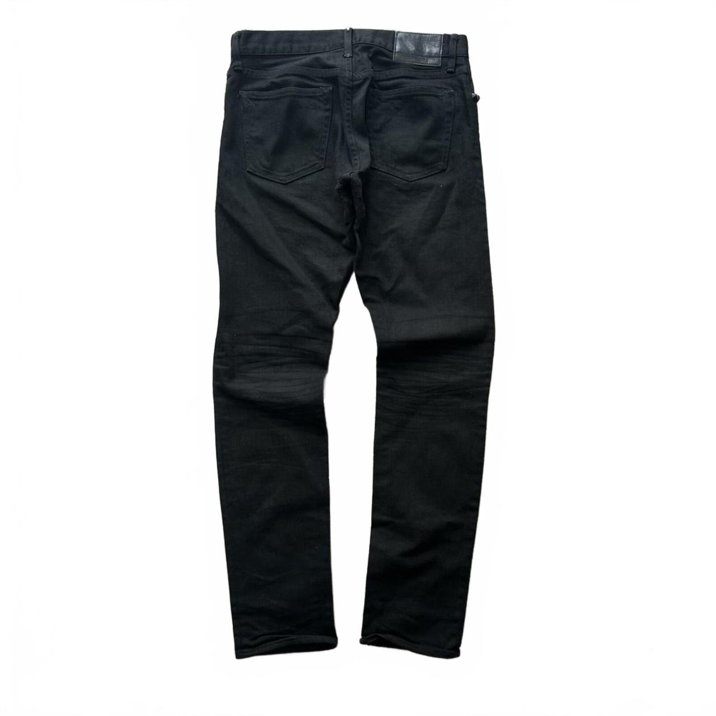 Hysteric Glamour Skinny Studded Black Denim Jeans W30 L30