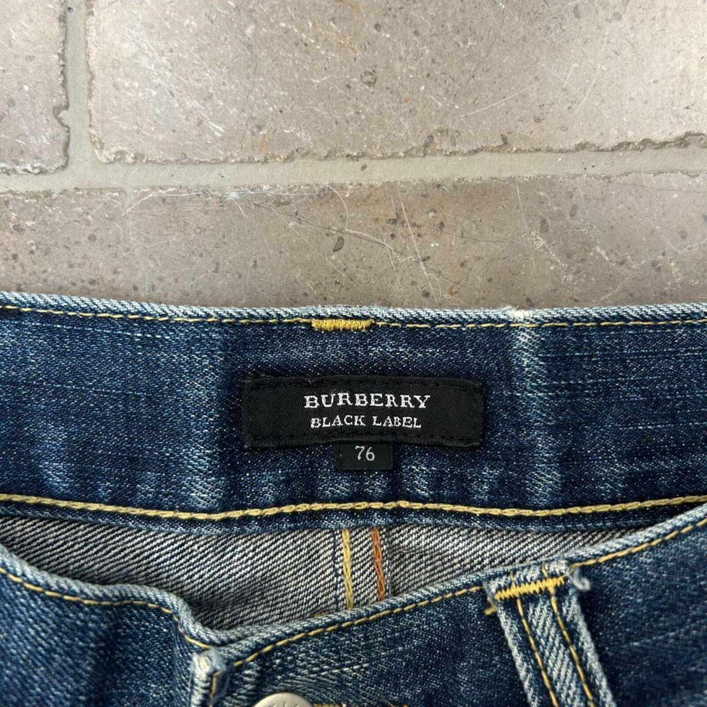 Vintage Burberry Black Label Relaxed Bootcut Jeans W30 L32