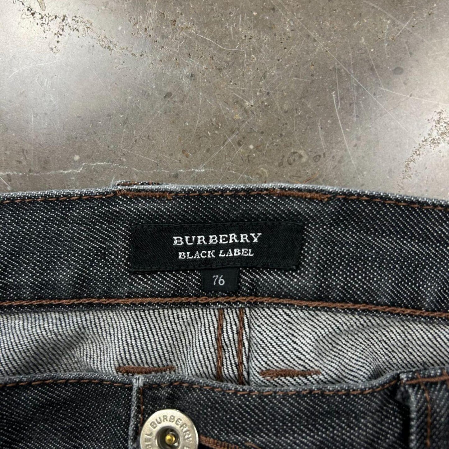 Vintage Burberry Black Label Straight Leg Jeans W30 L30