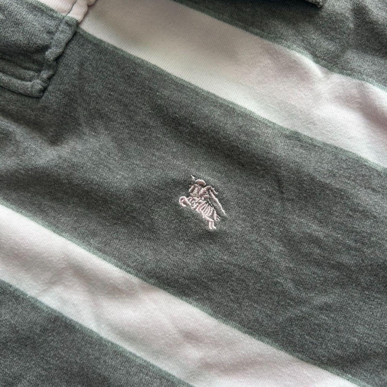 Burberry Black Label Striped Polo Shirt S