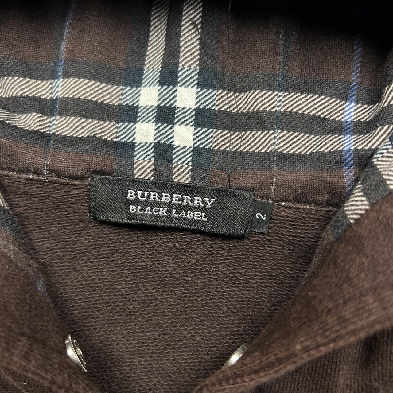 Burberry Black Label Nova Check Zip Up Hoodie S