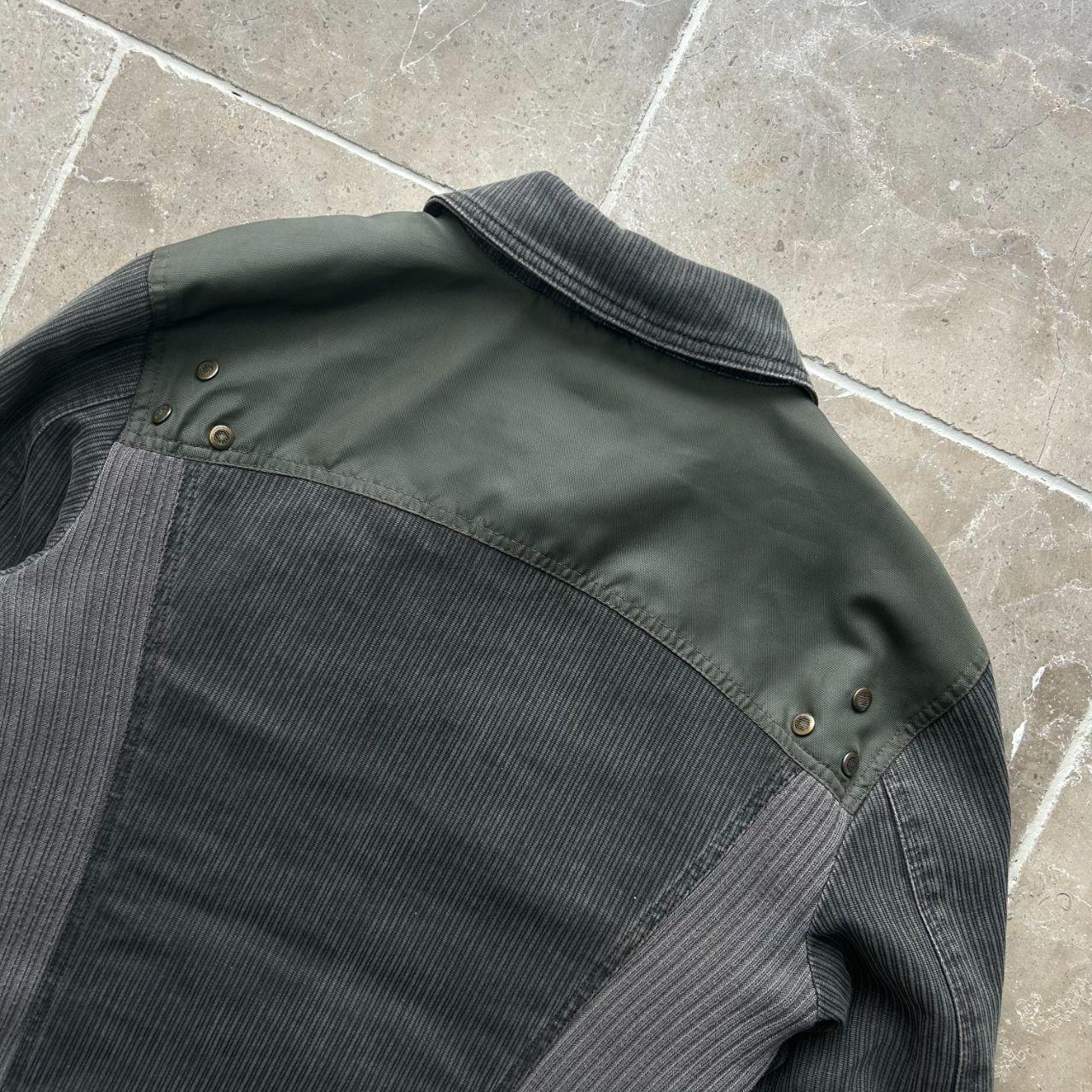 AW2003 Dolce & Gabbana Military Cargo Utility Olive Bomber Jacket XS
