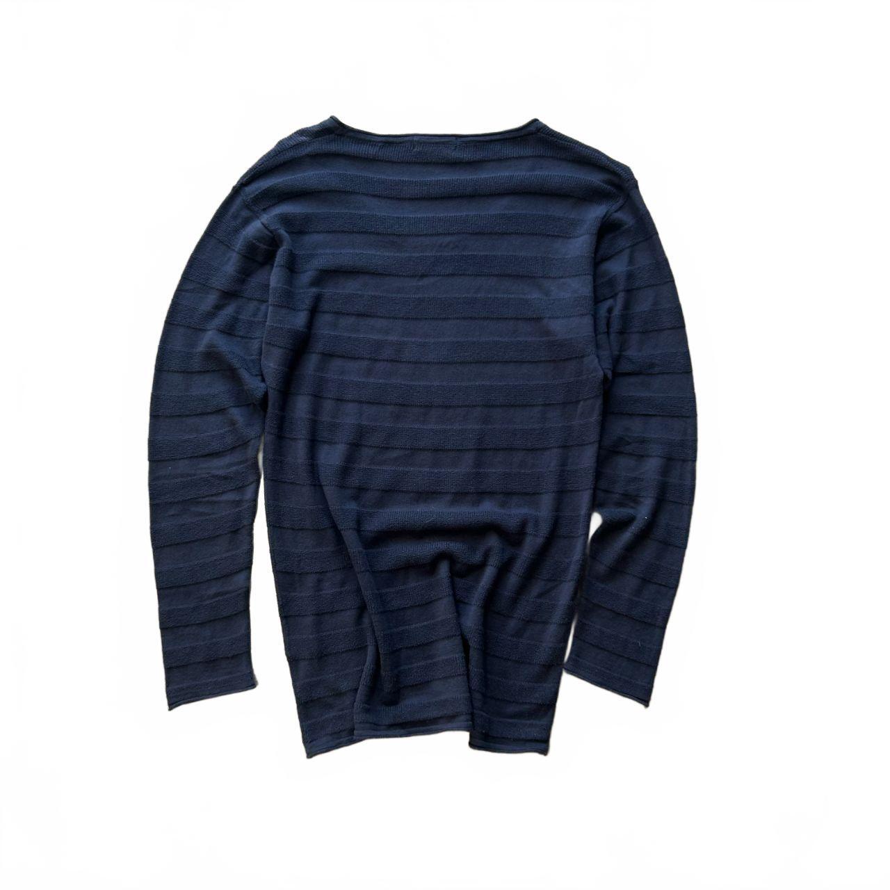 Burberry Black Label Striped Long Sleeve Thin Jumper S