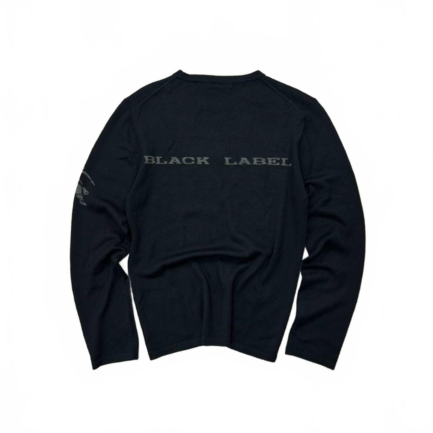 Burberry Black Label Logo Knit Jumper S