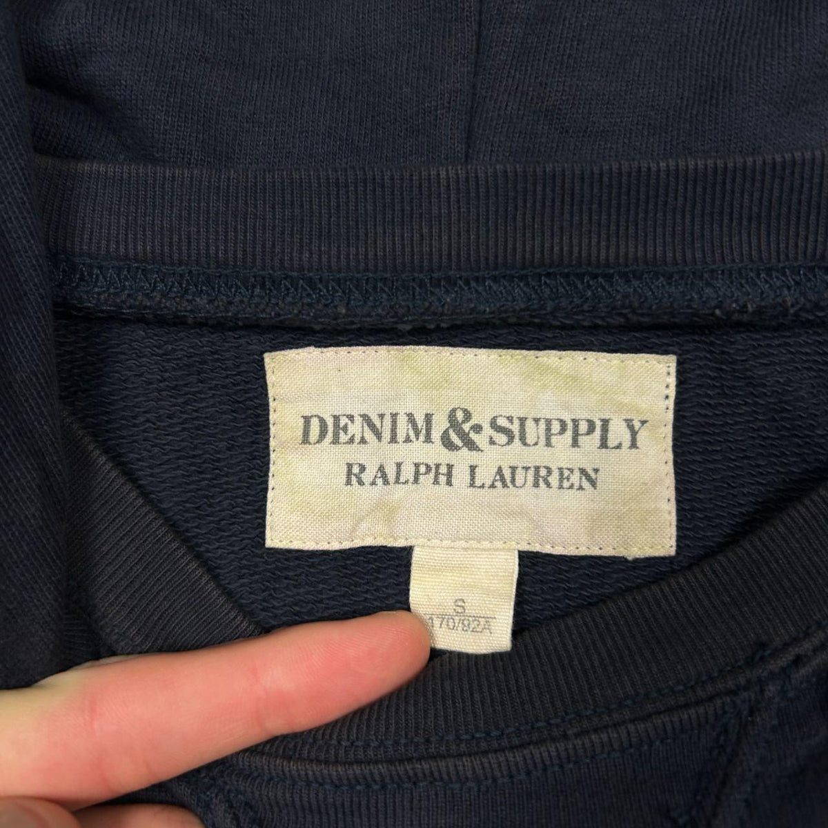 Ralph Lauren Denim and Supply USA Hoodie S