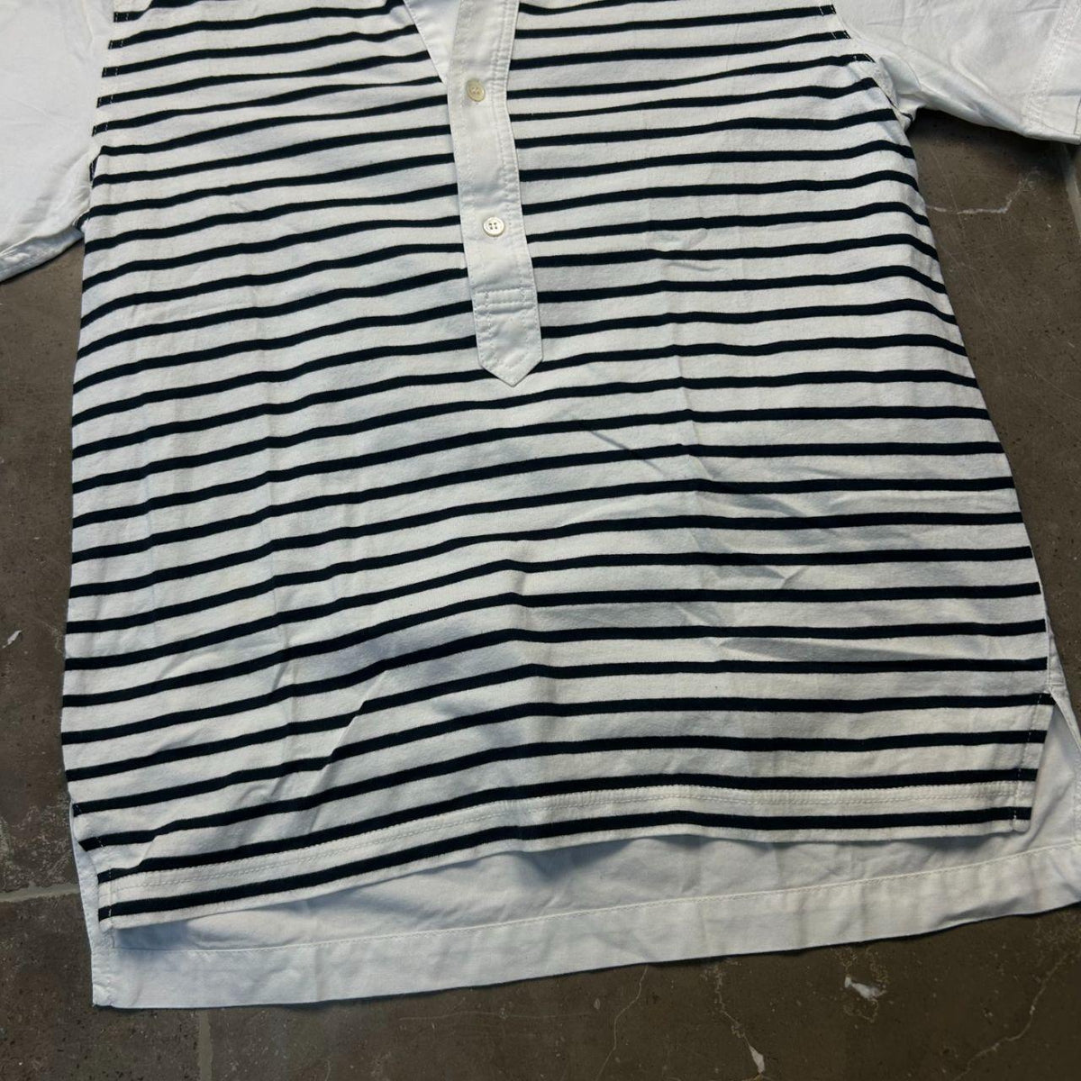 Comme Des Garcons Homme Striped Polo Shirt S