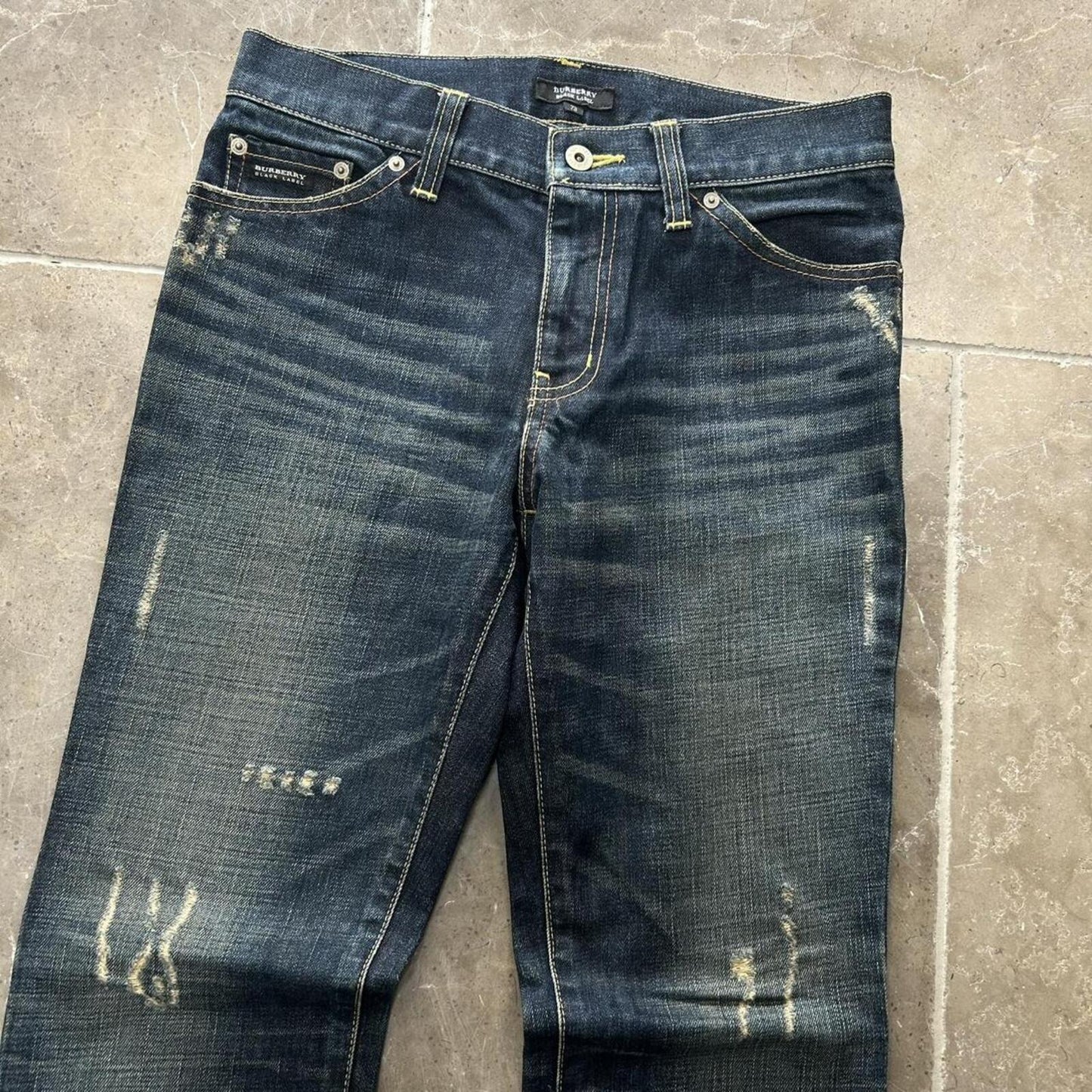 Vintage Burberry Black Label Relaxed Bootcut Jeans W30 L29