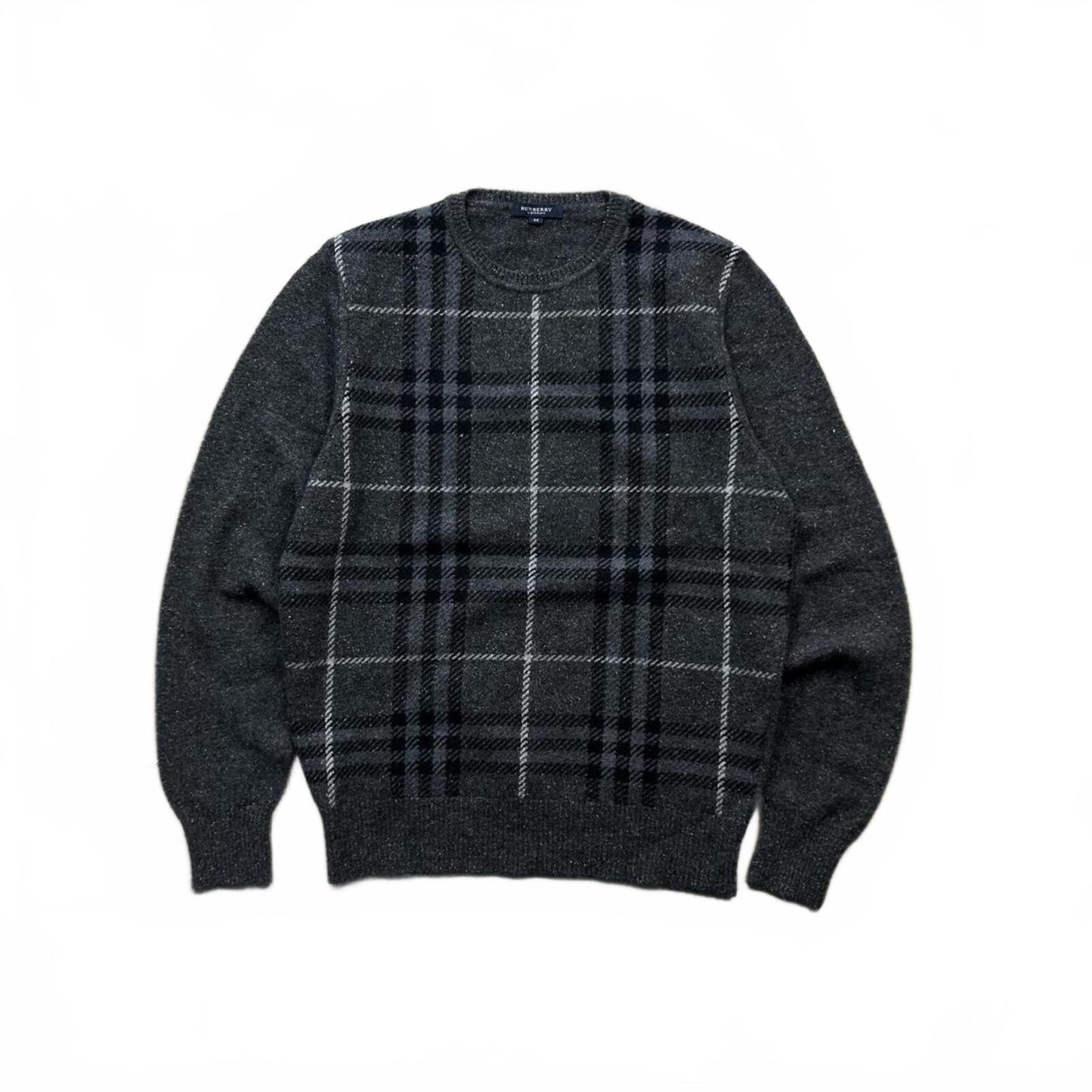 Burberry London Nova Check Knit Jumper M