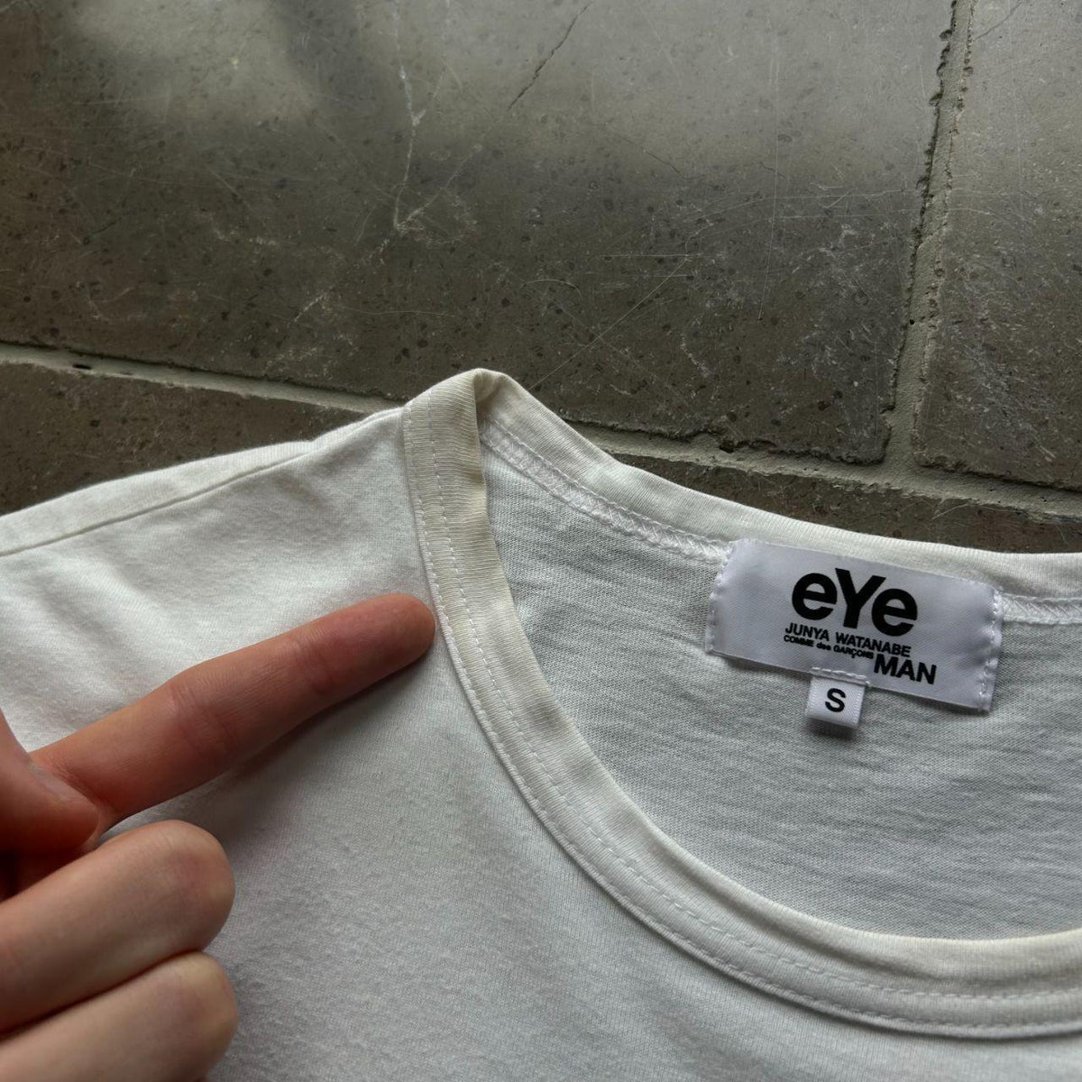 Comme des Garcons Eye junya Watanabe Man Plaid T Shirt S