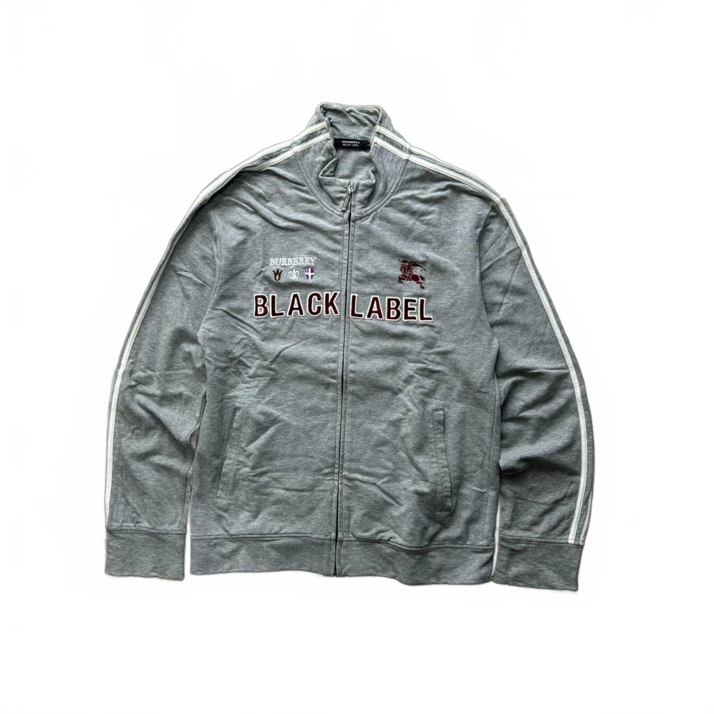 Burberry Black Label Zip Up Track Jacket Jumper S