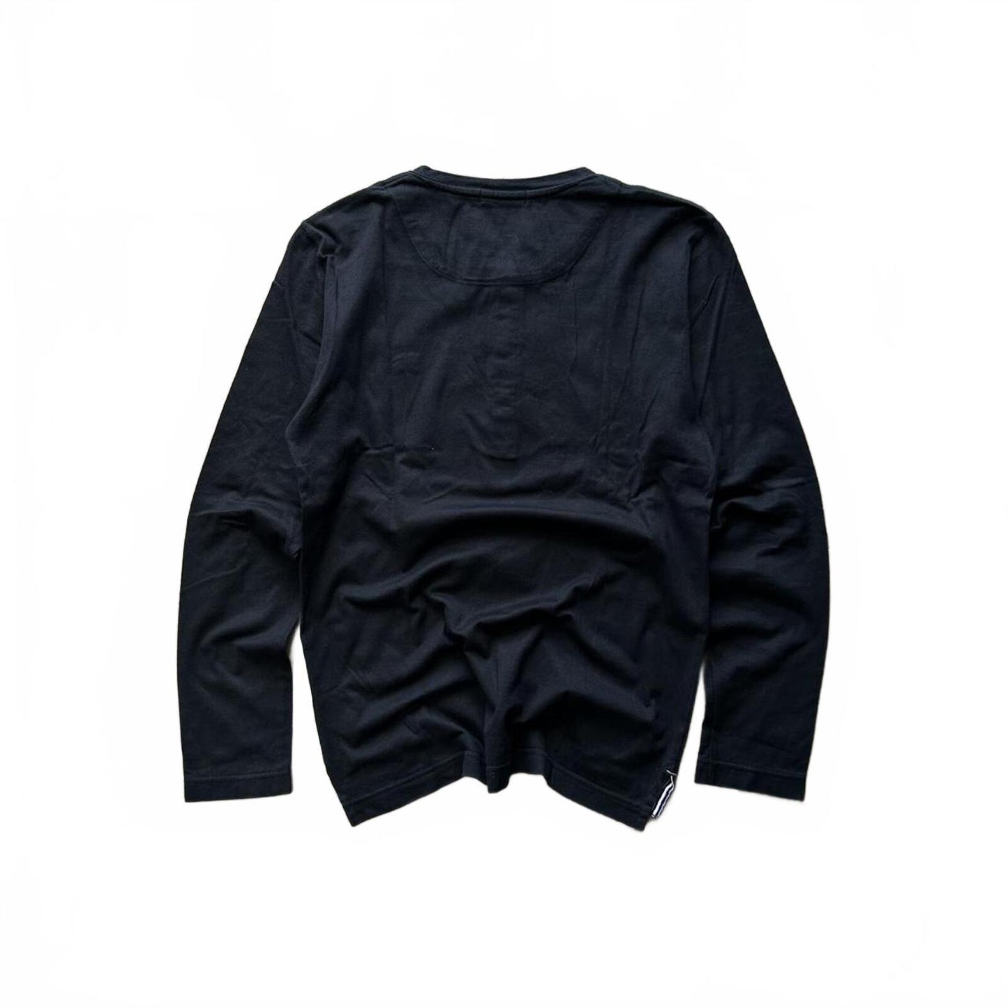 Burberry Black Label Nova Check Cotton Henley T Shirt S