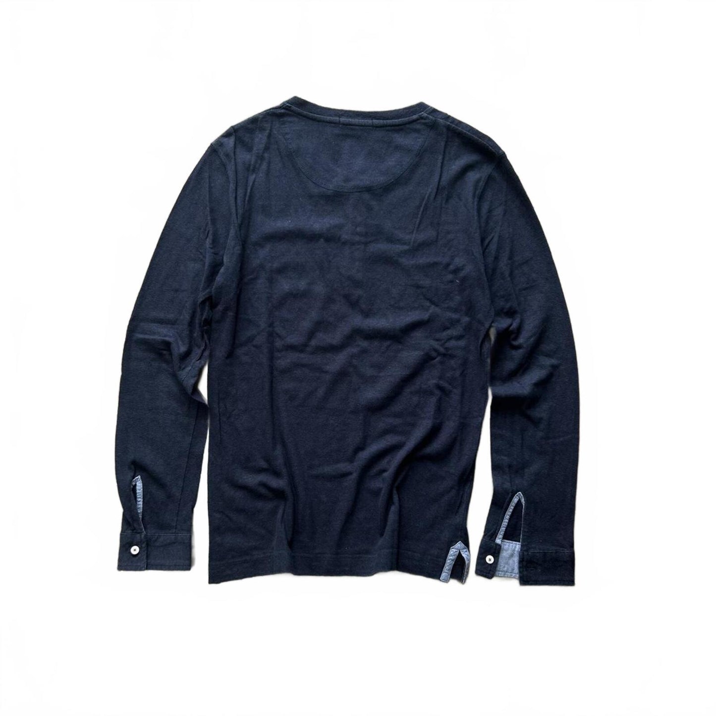 Burberry Black Label Cotton Henley T Shirt S
