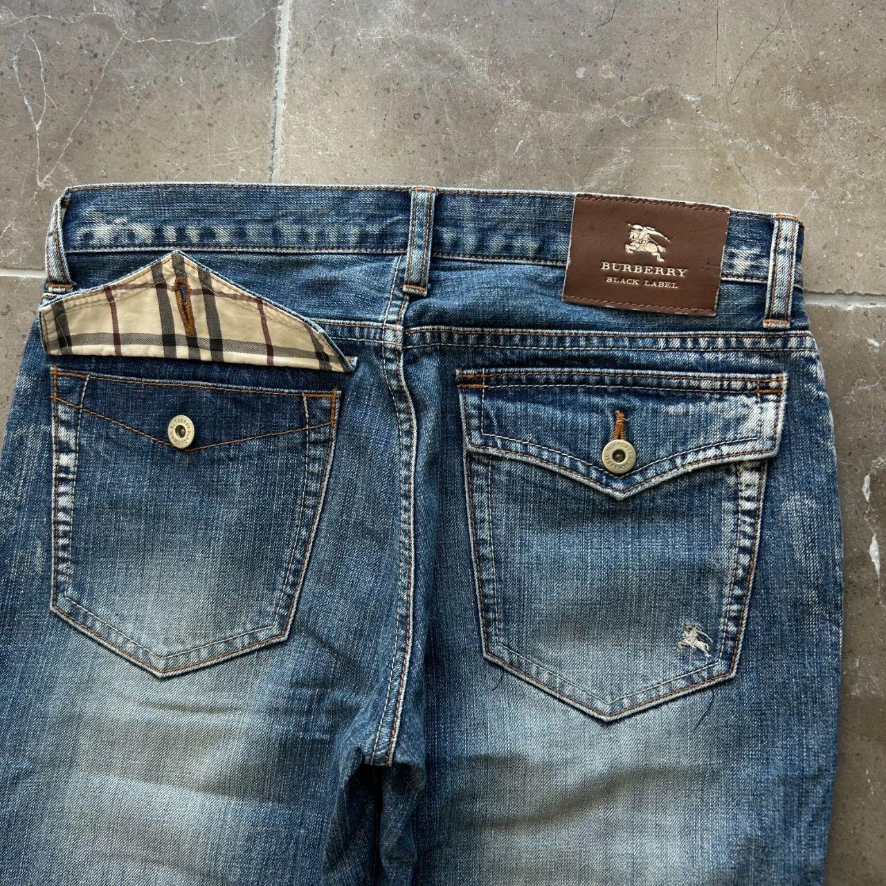 Vintage Burberry Black Label Relaxed Straight Jeans W30 L31