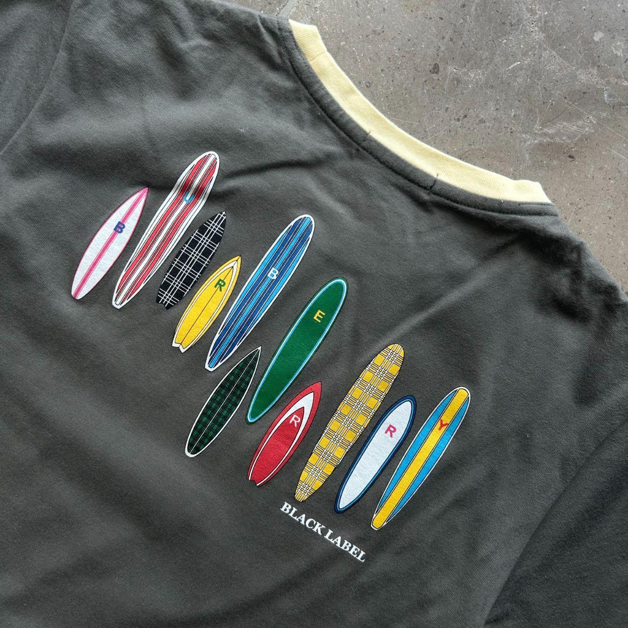 Burberry Black Label Surf Ringer T Shirt S