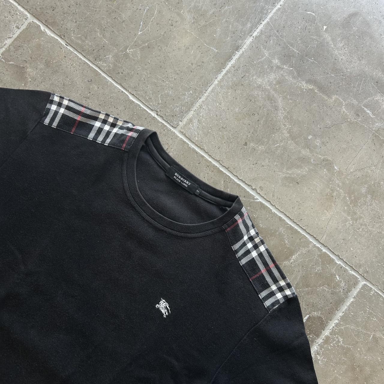 Burberry Black Label Nova Check Short Sleeve T Shirt S