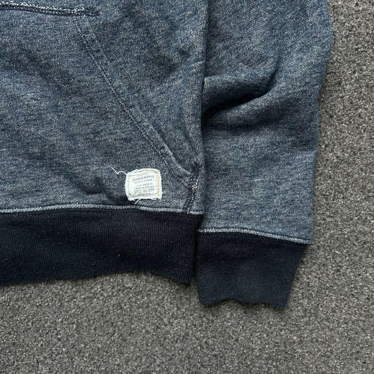 Ralph Lauren Denim and Supply USA Zip Up Hoodie S