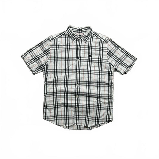 Burberry Blue Label Plaid Check Button Up Shirt M