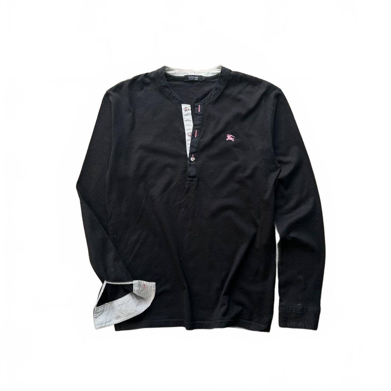 Burberry Black Label Cotton Henley T Shirt M