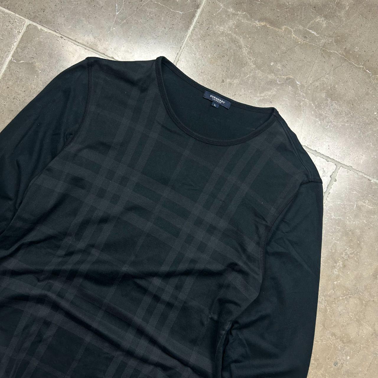 Burberry London Shadow Nova Check Long Sleeve T Shirt L