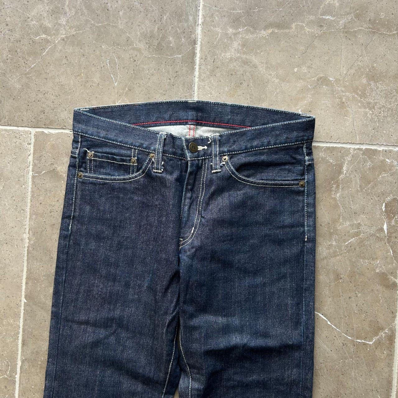 Vintage Burberry Blue Label Straight Raw Denim Jeans W29 L29