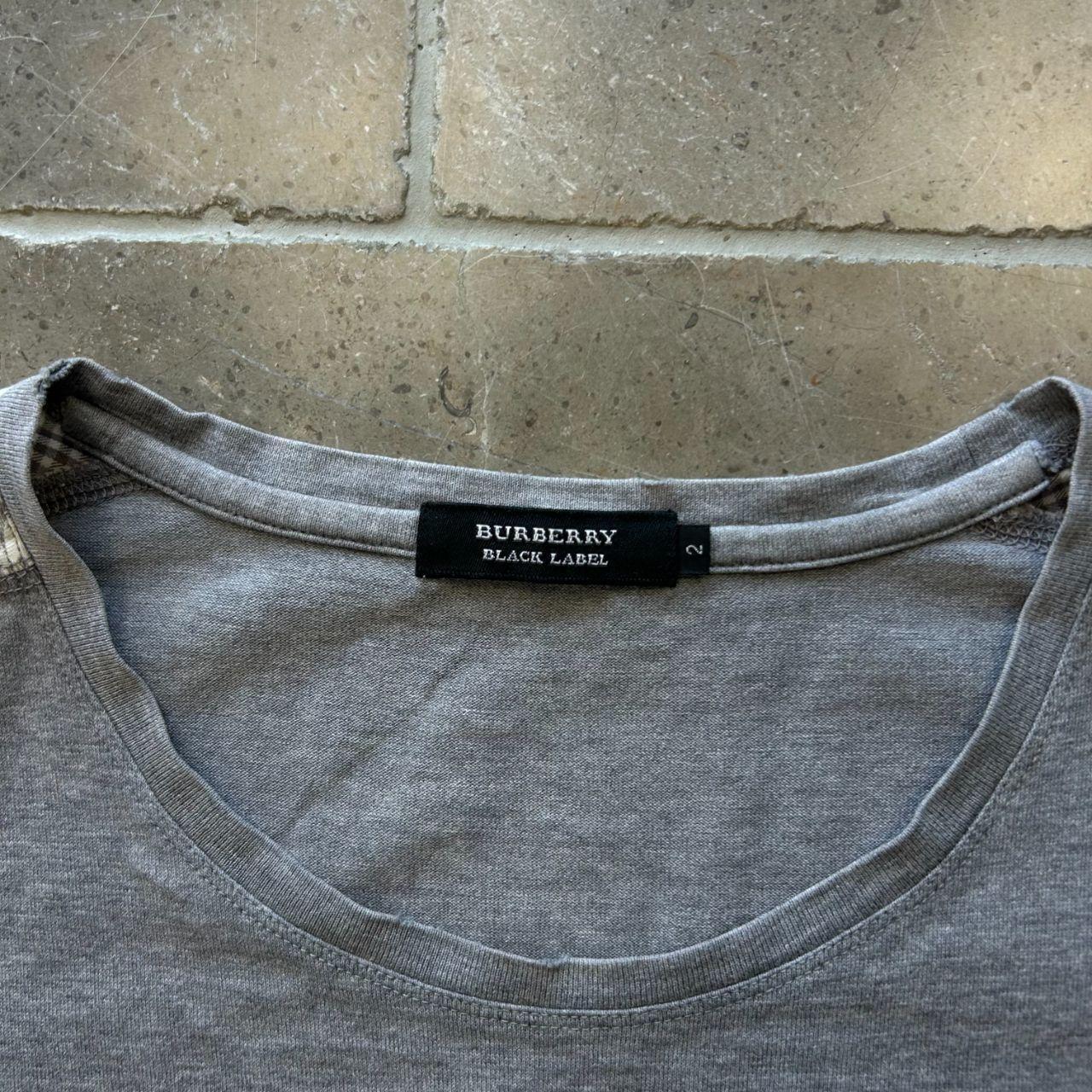 Burberry Black Label Nova Check Short Sleeve T Shirt S