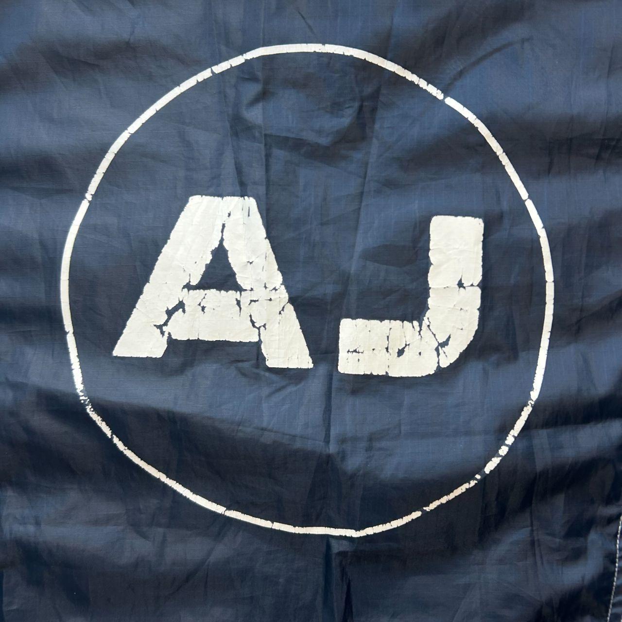 Vintage Armani Jeans Logo Lightweight Windbreaker Jacket Size L