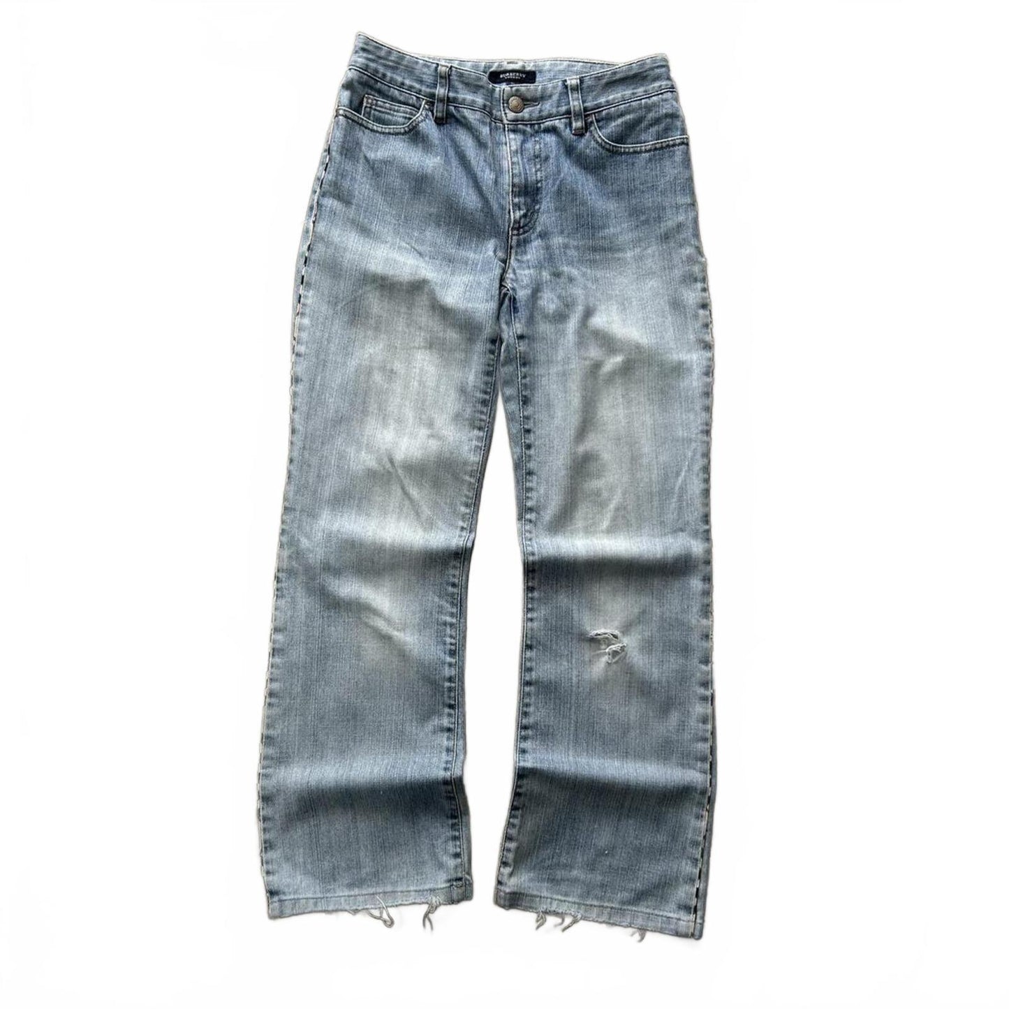 Vintage Burberry London Relaxed Bootcut / Flared Jeans W28 L27