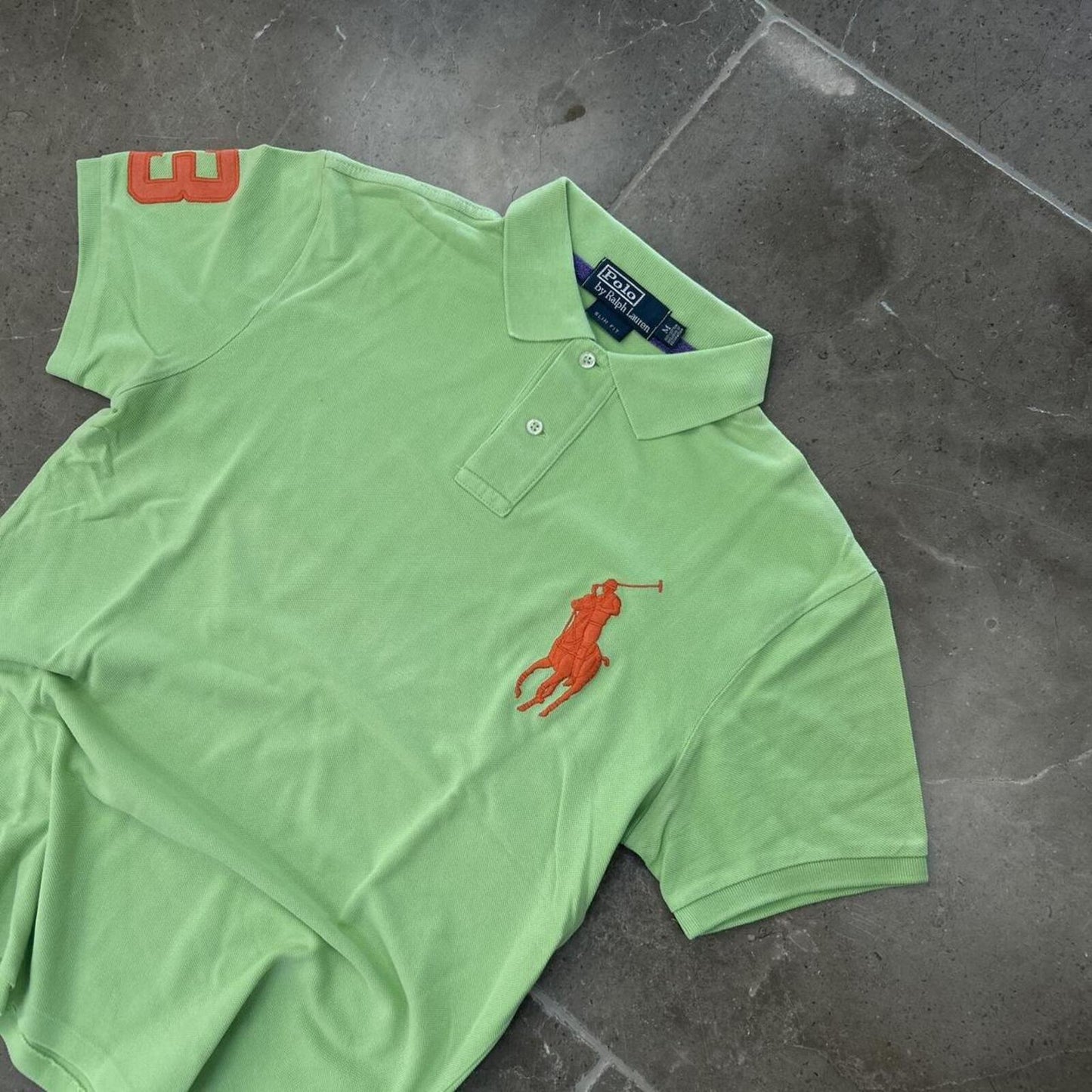 Mens Ralph Lauren Big Pony Polo Shirt M
